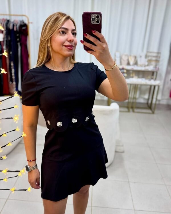 Vestido Negro top x